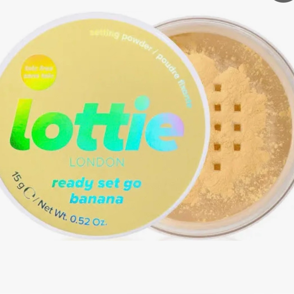 Lottie London Talc free Lightweight Banana Baking Powder, 0.52 oz
